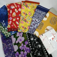 未使用 大判ハンカチ バンダナにも  まとめて サイズ  48cm〜53cm ほど R592