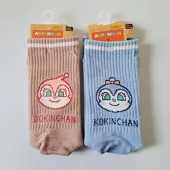 【23-25㎝】【1足売り】アンパンマン　靴下　レディース　ソックス　キャラクター　ソックス　コキンちゃん　ドキンちゃん　保育士