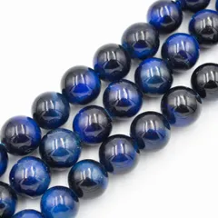 ビーズクラブ ブルータイガーアイ ラウンド 6mm 天然石 連売り パワーストーン ブレスレット