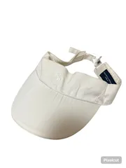 RE341 RALPH LAUREN GOLF  ラルフローレンゴルフ　サンバイザー　オフホワイト　レディース