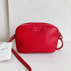 agnes b. アニエスベー レッド 赤 ショルダーバッグ 21のサムネイル