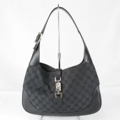 『USED』GUCCI【グッチ】 001.3306 2684 ワンショルダー ショルダーバッグ GGキャンバス レディース ブラック 黒 ハイブランド