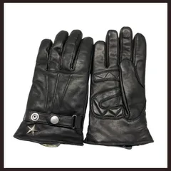 新品未使用　Schott（ショット）　ワンスター　ウィンターレザーグローブ　M　ブラック