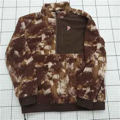 ◇ ⊇ プーマ PUMA ボアフリースジャケット ブラウン系 Lサイズ メンズ E  【1511250014598】