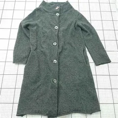 ◇ ⊇ アナトリエ Anatelier グレー系ニットロングカーディガン 38 レディース E  【1511250016066】