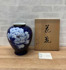 ☆幾左田昌宏 清水焼 花瓶☆ - メルカリ