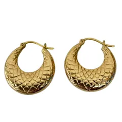 ♪K18 ピアス 1.61g イエローゴールド 18金 GOLD