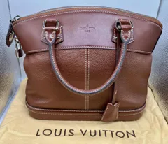 LOUIS VUITTON ルイヴィトン LV スハリ ロックイットMM M91889 トート ブラウン 茶 バッグ