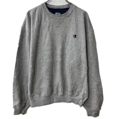 Champion ロゴスウェット トレーナー L グレー チャンピオン プルオーバー ワンポイント ロゴ刺繍 トップス 秋物 a801-5738