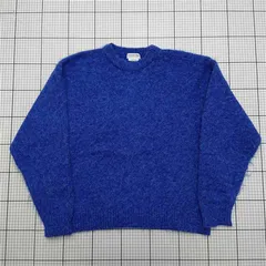 ◇ Θ チャオパニックティピー CIAOPANIC TYPY クルーネックニットセーター ブルー系 メンズ M E  【1512020014732】