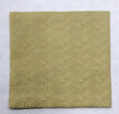 最高峰】千家十職 袋師 土田友湖 作 古帛紗 草花文（未使用品）裏千家