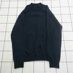 ◇ Θ イタルスタイル ITAL STYLE TSUKISHIRO KNITTING モックネックウールニット M メンズ E  【1512020015326】