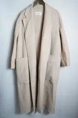 TODAYFUL トゥデイフル Wool Over Coat ウール オーバー コート ビッグ シルエット リバーステッチ 12120011 ベージュ サイズ 36 706P★4