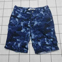 ◇ ⊂ ゲス GUESS モダンフィット ショートパンツ M81B31R9OS0 メンズ ブルー系 E  【1512020016873】