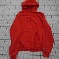 ◇ Θ チャンピオン Champion エコ オーセンティック プルオーバーパーカー レッド系 メンズL E  【1512020015937】