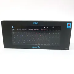 Logicool ロジクール PRO ゲーミングキーボード 有線 赤軸 G-PKB-002LNd ※中古