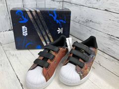 adidas SUPERSTAR STAR WARS 아디다스 슈퍼스타 스타워즈 스니커 CFC S82764 19cm 브라운계