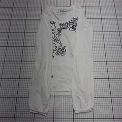 ◇ Θ カルバン・クライン ジーンズ Calvin Klein Jeans 長袖Tシャツ ホワイト系 Sサイズ レディース E  【1512020020672】