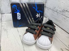 adidas SUPERSTAR STAR WARS 아디다스 슈퍼스타 스타워즈 스니커 CFI B24727 14.5cm 브라운계