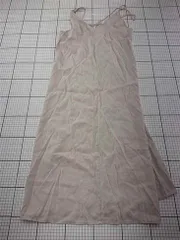 ◇ ⊂ センスオブプレイス SENSE OF PLACE AA14-26A004 キャミソールワンピース ベージュ系 レディース E  【1512190007329】