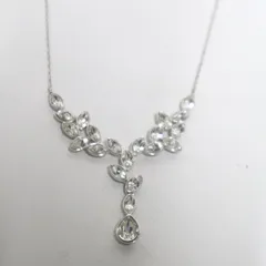 スワロフスキー トランキリティ ネックレス Swarovski Tranquility クリスタル シルバー 結婚式 パーティー フォーマル アクセサリー レディース 上品