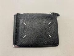 #メゾンマルジェラ Maison Margiela/二つ折り財布/ブラック/使用感有り