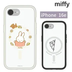 ミッフィー iPhone16e ケース クリア 半透明 かわいい おしゃれ キャラクター グッズ スマホ カバー エアクッション ハイブリッド 耐衝撃    magsafe 磁石 マグセーフ 【ゆうパケットにて発送】【7営業日以内発送】