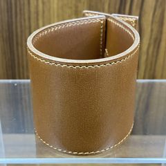 HERMESエルメス プールトゥール レザーブレスレット マルタン