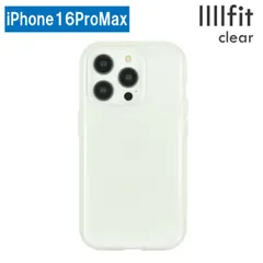 iPhone16ProMax ケース クリア 透明 無地 シンプル スマホ カバー エアクッション ハイブリッド 耐衝撃 iPhone 2024 6.9inch ３眼   IIIIfit Clear IFT-176 【ゆうパケットにて発送】【一週間以内発送】