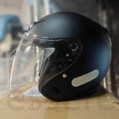 YAMAHA ZENITH ジェットヘルメット マットブラック - メルカリ
