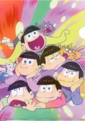 【中古】クリアファイル 六つ子 A4クリアファイル 「おそ松さん」 PASH! 2016年5月号別冊第2付録