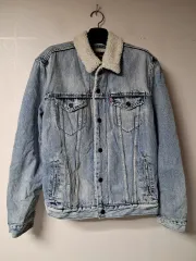 リーバイス ライト デニム シェルパ ジャケット