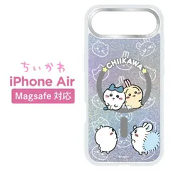 ちいかわ iPhoneAir ケース クリア magsafe ハチワレ うさぎ キャラクター スマホ カバー カメラフレーム インナーシート付仕様 １眼   エアー 磁石 マグセーフ 【ゆうパケットにて発送】【一週間以内発送】