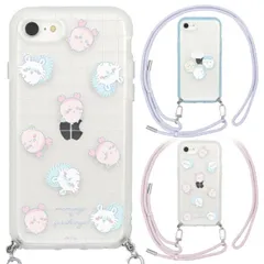ちいかわ iPhone SE3 SE2 SE 第３世代 第２世代 ケース カバー ショルダー ストラップ キャラクター ハチワレ うさぎ モモンガ 古本屋 iPhone8 iPhone7  IIIIfit Loop【ゆうパケットにて発送】【一週間以内発送】