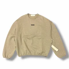 参考上代33000円 未使用  FEAR OF GOD ESSENTIALS MODERN FIT FLEECE CREWNECK モダンフィットフリースクルーネックスウェット トレーナー フィアオブゴッド エッセンシャルズ XL 6659M
