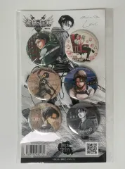 進撃の巨人 ヒタ限定 リヴァイ 缶バッジ まとめ