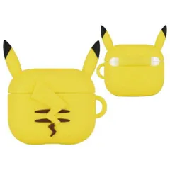 AirPods 第3世代 ケース ポケモン ピカチュウ シリコンカバー 保護 かわいい 可愛い おしゃれ オシャレ キャラ グルマン  【ゆうパケットにて7営業日以内発送】のサムネイル