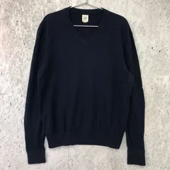 GAP ギャップ コットン Vネック セーター ネイビー メンズ Mサイズ 〇◇