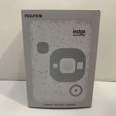 【家電】【中古】【カメラ】富士フイルム ハイブリッド インスタントカメラ 『instax mini LiPlayR』 (ストーンホワイト)　 INS HM1 STONE WHITE