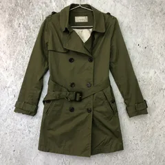 PAGEBOY ページボーイ トレンチコート グリーン メンズ Sサイズ 〇◇