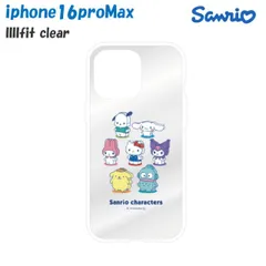 iPhone16ProMax ケース サンリオ クリア 透明 シナモロール クロミ ポチャッコ マイメロディ キティ ハンギョドン スマホ カバー エアクッション ハイブリッド 耐衝撃 iPhone 2024 【ゆうパケットにて発送】【一週間以内発送】