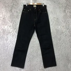 Ungrid アングリッド ワンウォッシュ スリム ストレート デニム インディゴ 26サイズ □□☆