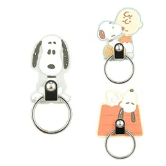 スヌーピー スマホリング ピーナッツ チャーリーブラウン ドッグハウス iPhone スマホ 携帯 Android Xperia AQUOS Galaxy OPPO arrows   スマホスタンド マルチリン 【ゆうパケットにて発送】【一週間以内発送】