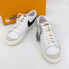 NIKE ナイキ スニーカー シューズ BLAZER LOW '77 VNTG DA6364-105 ブレーザー ロー 箱付き 新品同様 メンズ 27cm ホワイト 靴 DF17708■