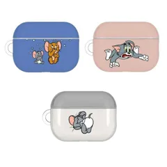 トムとジェリー Air Pods Pro ケース トム ジェリー タフィー TPU ソフト ケース キャラクター おしゃれ かわいい エアポッズ 第２世代 第１世代  【ゆうパケットにて7営業日以内発送】のサムネイル