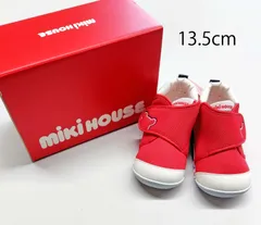 【正規品】ミキハウス　★ファースト シューズ★　10-9372-978　赤　13.5cm　新品(難あり)