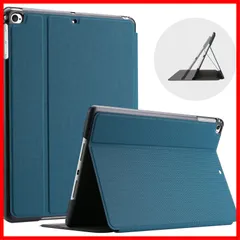 【在庫処分】9.7 ケース (2018 iPad 2017) Air 2 / Air 1に適合 ProCase 耐衝撃 スタンド機能 スマートカバー オートスリープ対応 (ティール)