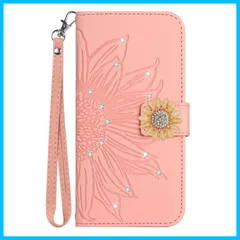 【数量限定】/ se2 / 7/8 アィフォン se3 耐衝撃 収納 スマホケース カード 付き ハンドメイド ストラップ デザイン 花 女性 ひまわり ラインストーン 優雅 きらきら 花柄 おしゃれ 純色 かわいい 手帳型 手帳ケース ケース 用 PUレザー
