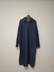 デニムシャツ ロング ONE PIECE