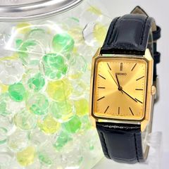 新品電池】SEIKO セイコー メンズ 腕時計 ゴールド オクタゴン 6030